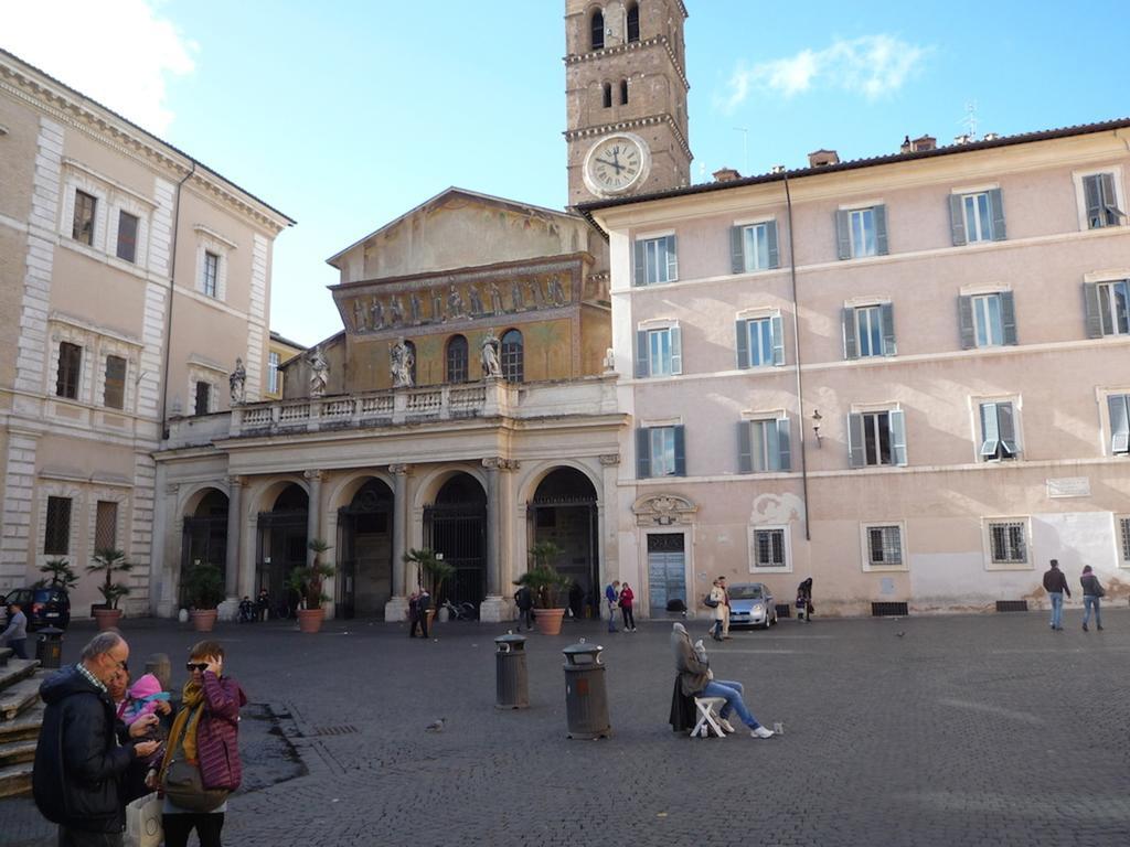 Cosy Trastevere Appartement Rome Buitenkant foto